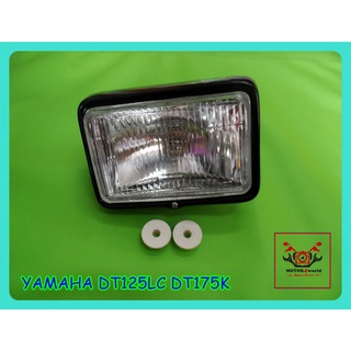 YAMAHA DT175K DT125LC HEADLIGHT HEADLAMP SET // ไฟหน้า โคมไฟหน้า จานฉาย สีดำ สินค้าคุณภาพดี