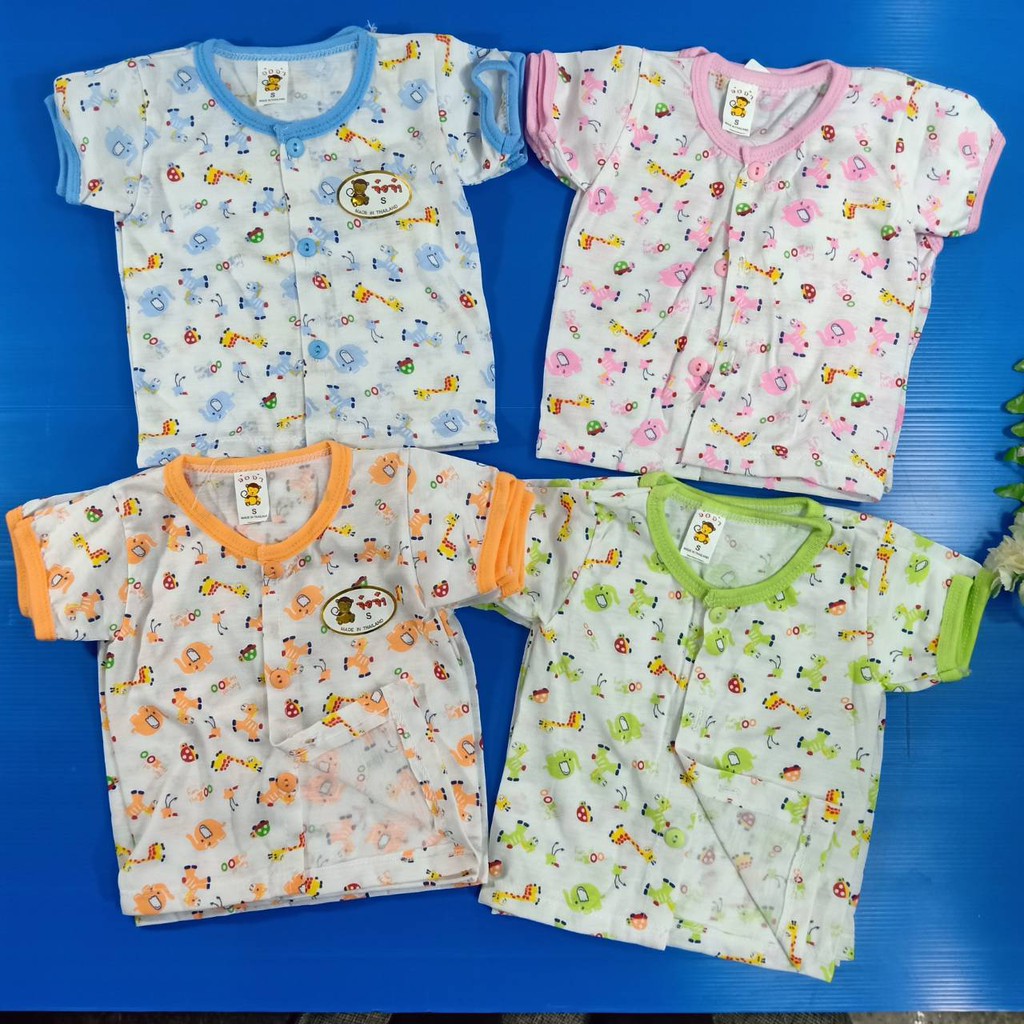 [3 ตัว 100] เสื้อเด็กอ่อน 