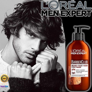 L’OREAL Men Expert BarberClub Beard+Face+Hair 3in1 Wash 200ml