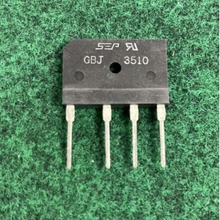 GBJ3510 , 3398 , KBL410 , KBP307 , 3N259 , KBL406 , KBP210 , KBP206 , GBJ KBL KBP Diode bridge จำนวน  1  ตัว