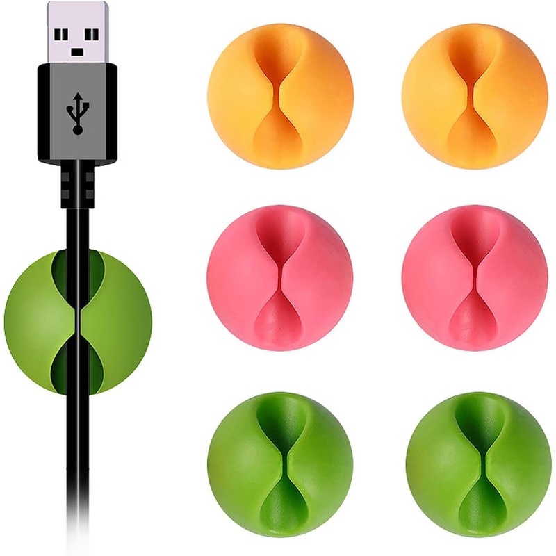 คลิปติดผนัง สําหรับจัดเก็บสายเคเบิ้ล USB