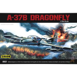 Academy Model 1/72 AC12461 A-37B DRACONFLY