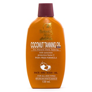 HAWAIIAN STYLE COCONUT TANNING OIL SPF2 ครีมกันแดดฮาวายเอียนสไตล์โคโคนัทออย SPF2 ❤❤