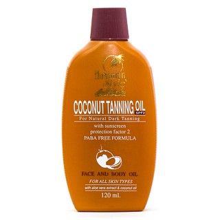 HAWAIIAN STYLE COCONUT TANNING OIL SPF2 ครีมกันแดดฮาวายเอียนสไตล์โคโคนัทออย SPF2 ❤❤