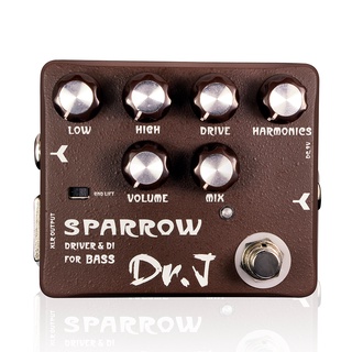 Joyo D53 Sparrow Power Bass Doctor J Series เอฟเฟคกีตาร์ เบสแอมป์ พร้อมวงจรความถี่สูง ต่ํา