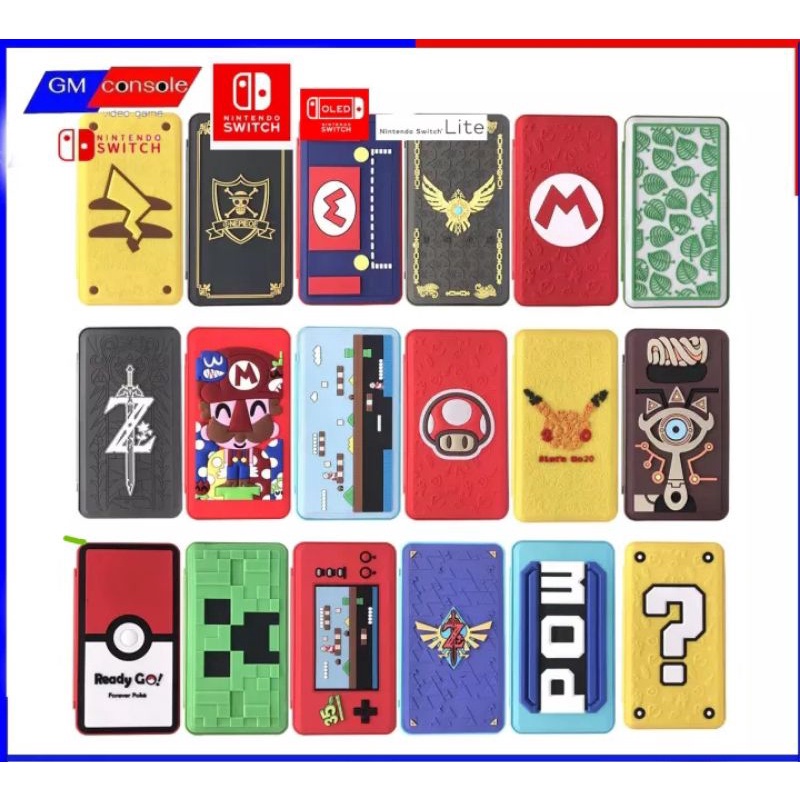เคสตลับเก็บเกม Nintendoswitch Premium Game  Case Card Storage Box กล่องเก็บ ใส่ได้ 24 เกม Nintendoswitch  พร้อมส่ง