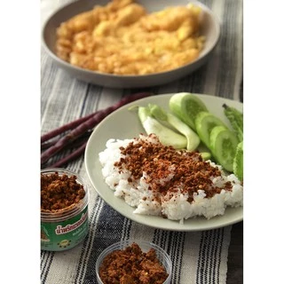 แม่เล็กสุบิน น้ำพริกนรกแมงดา แพค 500 g