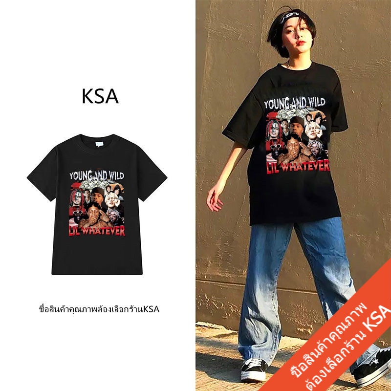 เสื้อยืดแขนสั้นสไตล์เกาหลี oversize เสื้อผ้าแฟชั่นวัยรุ่น ทรงหลวมผู้หญิง เสื้อโอเวอร์ไซส์สกรีนลายวินเทจ ฮิปฮอป xxl