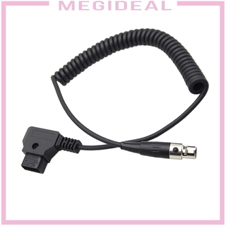 【พร้อมสต็อก】Tap Male To 4 Pin Mini Xlr Female อะแดปเตอร์สายเคเบิ้ลสําหรับ Tvlogic Monitor( Megideal )