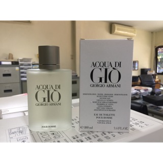 Acqua di gio giorgio armani pour homme edt 100 ml กล่องไม่ซีล