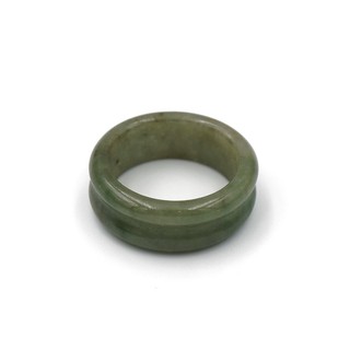 JADE RING แหวนหยกพม่าแท้ โทนสีธรรมชาติ ขนาด 4.8 มม. by siamonlineshop