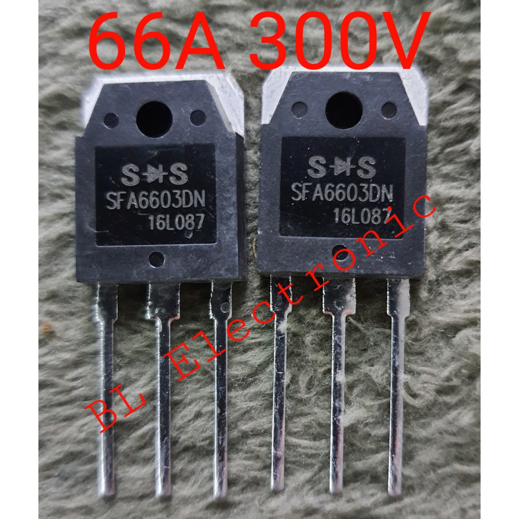 SFA6603DN 1ชิ้นไดโอดสำหรับสวิทชิ่งตู้เชื่อมอินเวอร์เตอร์ 66A 300V Ultrafast Dual Diode