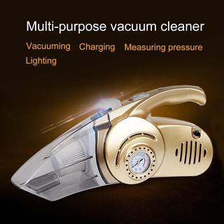 เครื่องดูดฝุ่นในรถ + ที่เติมลม 4in1 Car Vacuum Cleaner (238485)