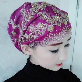 ◐อิสลาม Hui สัญชาติขนาดเล็กหมวกผู้หญิงมุสลิมเสื้อผ้า turban หมวกผู้หญิงมุสลิม hijab ฤดูใบไม้ผลิและฤดูร้อนบางตาข่าย