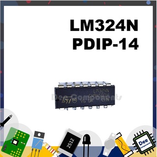 LM324 Op - Amps PDIP-14  32 V 0°C TO 70°C LM324N TEXAS INSTRUMENTS 3-4-9