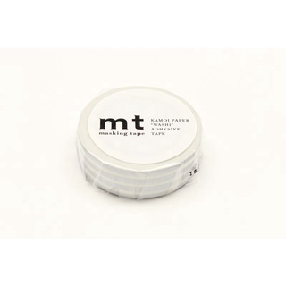 mt masking tape border silver 2 (MT01D391) / เทปตกแต่งวาชิ ลาย border silver 2 แบรนด์ mt masking tape ประเทศญี่ปุ่น