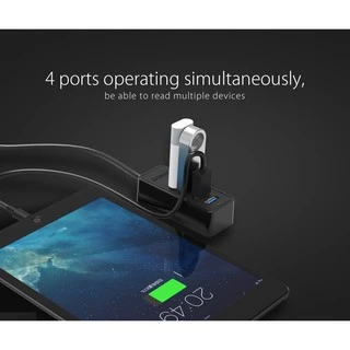 ORICO W5P-U3 ยูเอสบีฮับ เพิ่มช่อง 4 พอร์ต ฮับเพิ่มไฟเลี้ยงได้ Hub USB3.0 4 ports