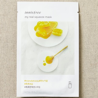 Innisfree My Real Squeeze Mask Sheet#Manuka Honey