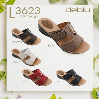 L3623 รองเท้าแตะ หญิง แบบสวม แบบหนีบ deblu เดอบลู นุ่มนิ่ม เพื่อสุขภาพ น้ำหนักเบา ของแท้ 100% 🇹🇭ประเทศไทย🇹🇭Thailand🇹🇭