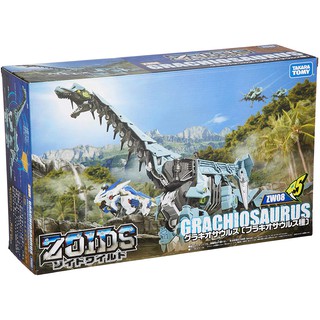 หุ่นรบไดโนเสาร์ แบรนด์ TAKARA TOMY ZOIDS - ZW08 GRACHIO SAURUS (Brachiosaurus Species) ลิขสิทธิ์แท้