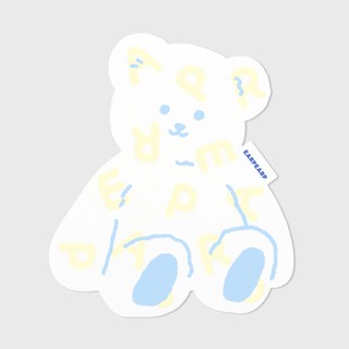 [earpearp] SOFT BEAR-WHITE  (mouse pad) แผ่นรองเมาส์ แท้100%