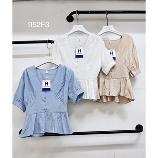 เสื้อแต่งกระดุมหน้าแขนสั้น