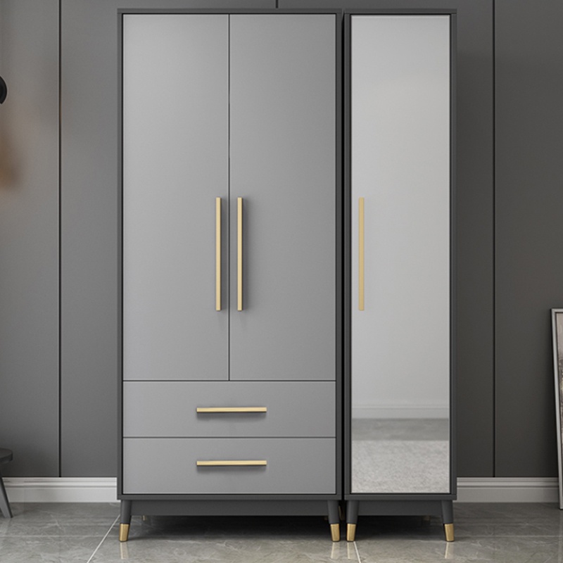 Yaexit มือจับตู้เสื้อผ้า ตู้กับข้าว สีดํา และลูกบิด