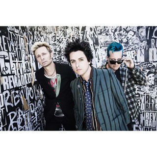 โปสเตอร์ Green Day กรีนเดย์ Billie Joe Armstrong โปสเตอร์ วอลเปเปอร์ ตกแต่งผนัง Poster โปสเตอร์วินเทจ โปสเตอร์วงดนตรี