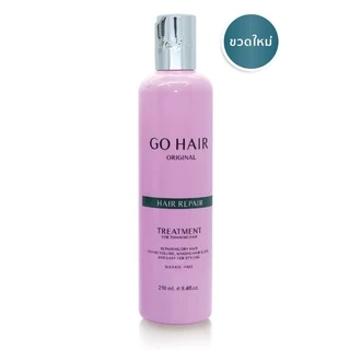 Go hair โกแฮร์ บำรุงผม ดูแลผมแห้งเสีย ฟื้นฟูผม