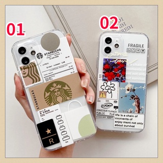 เคสโทรศัพท์มือถือ ลายการ์ตูน Starbucks แฟชั่น สําหรับ Samsung Galaxy S21 S20 FE S22 Plus Note 10 20 A12 A13 A11 M12 A20 A30 A50 A02 M02 M10S A31 A51