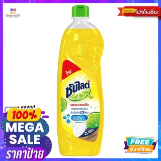 ซันไลต์เลมอนเทอร์โบล้างจาน 485 มล.ขวดSUNLIGHT LEMON TURBO DISH WASH 485ML