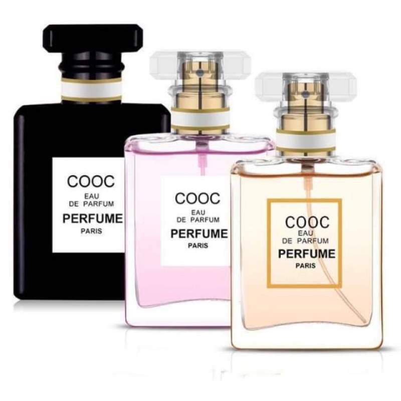 (( Set 3 ขวด )) น้ำหอม COOC EAU DE PARFUM น้ำหอมแฟชั่น 3 กลิ่น 50 ml น้ำหอมยอดฮิต กลิ่นหอมละมุนกว่าเดิม