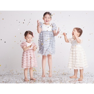 BABY BELLO - Fluffy Dress ชุดเดรสเด็กหญิงผ้านุ่ม