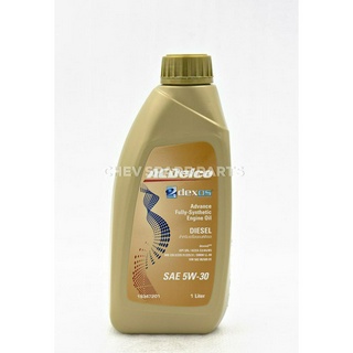 น้ำมันเครื่อง ดีเซล DEXOS2 สังเคราะห์แท้ ACDelco (Fully synthetic) 5W-30 API SN/CJ-4 (20,000 km.) (19347201) ขนาด 1 ลิตร
