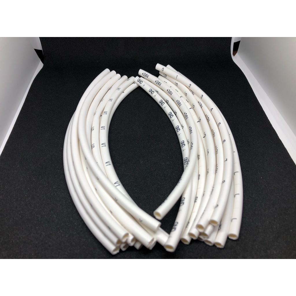 WIRE MARKER วายมาร์คเกอร์ ปลอกสายไฟ PVC พร้อม หมายเลข หรือ ตัวหนังสือ ( ราคาต่อ10 ชิ้น / ถุง ) 3.2MM - รูปที่ 4