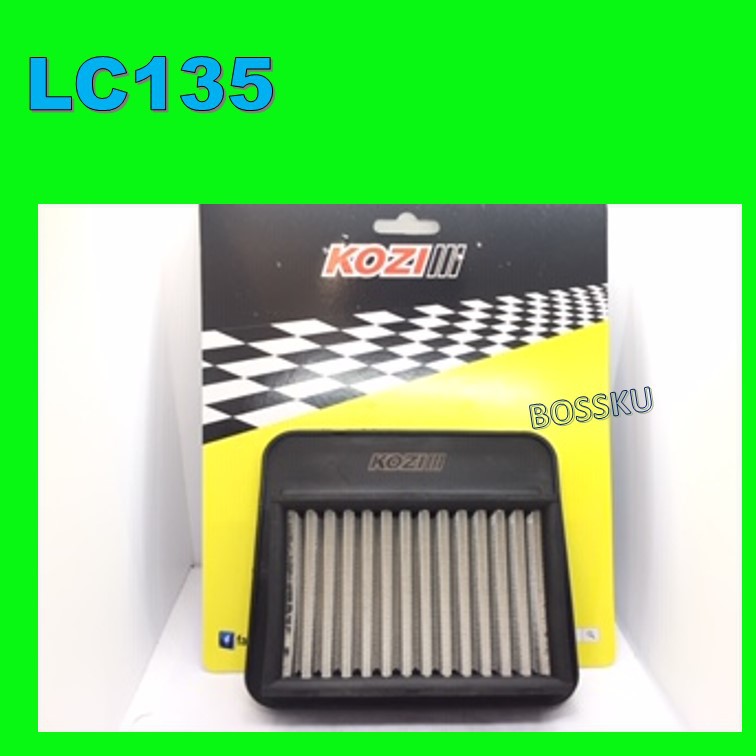 LC135 AIR FILTER RACING KOZI YAMAHA LC135 AIR CLEANER RACING LC 135 RACING AIR FILTER KOZI YAMAHA LC