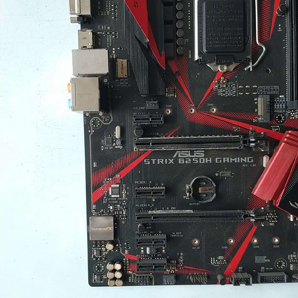 ASUS STRIX B250H GAMING desktop motherboard LGA 1151 DDR4 64GB ATX used motherboard #8