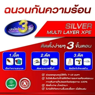 ALUMIX MULTI-LAYERS (TRP FRNS) ฉนวนกันความร้อน สำหรับหลังคา ผนัง มีสารหน่วงไฟ UL94, การดูดซับเสียง