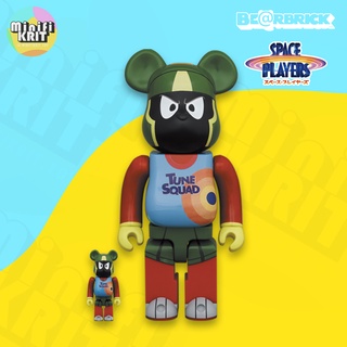 BE@RBRICK Space Jam: A New Legacy Bearbrick Marvin the Martian 100% &amp; 400% | ของแท้พร้อมส่ง