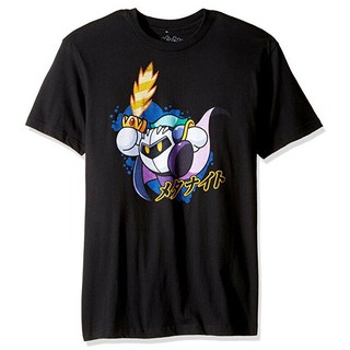 เสื้อยืดNintendo Kirby Meta Knight Nwt ป้ายทะเบียนรถยนต์S-5XL