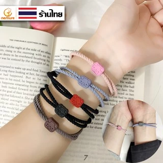 (A-126) ยางรัดผมหมูน้อยน่ารัก ยางรัดแบบกำไลข้อมือคู่ ยางมัดผม เครื่องประดับผม ส่งเร็ว 🚚 (เลือกสีได้)