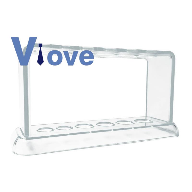 Lab Test Tube Stand Shelf School Supply Lab อุปกรณ์ 16.7X8X3 cm