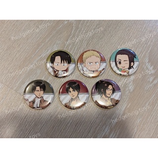 เข็มกลัด Trading Can Badge - Attack on Titan x Animate Cafe พร้อมส่ง