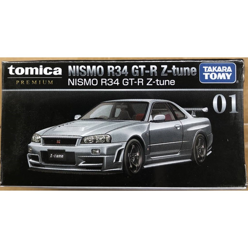 Tomica Premium No 01 Nismo R34 Gt R Z Tune Gray Shopee Thailand