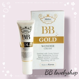 Mistine BB GOLD WONDER CREAM SPF 30 มิสทีน บีบี โกลด์  วันเดอร์ ครีมบีบี 15 กรัม หน้าเนียน เหมือนสาวเกาหลี