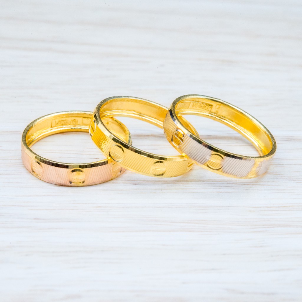 ⭐️  แหวนทอง luxury ring น้ำหนักครึ่งสลึง [ผ่อนได้]