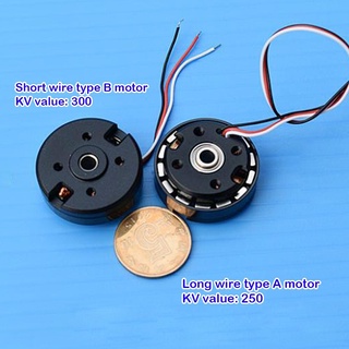 DC 12V-24V Micro 2204 hollow shaft 28MM Brushless Motor 250KV 300KV NdFeB Strong Magnetic for DIY Handheld Camera UAV PT