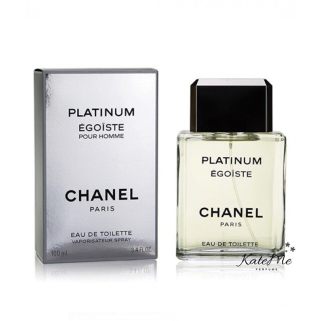 Chanel Platinum Egoiste Pour Homme EDT 100 ml. | Shopee Thailand