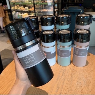 TYESO กระบอกน้ำ เก็บอุณหภูมิร้อนเย็น ขวดน้ำ 473 ML (Vacuum insulated bottle)