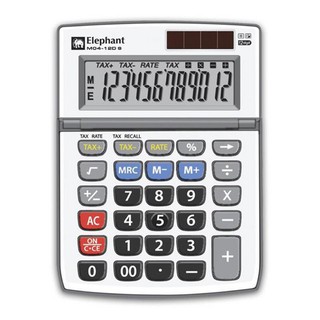 ตราช้าง เครื่องคิด CALCULATOR  รุ่น M04-12D S